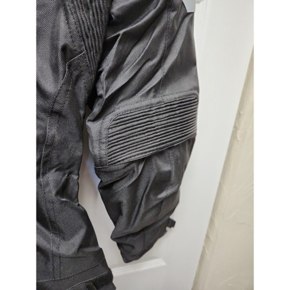 WD Motorsports Women's Motorcycle Jacket - Adjustable Large‎ Padded Rider - Picture 15 of 16